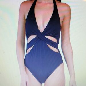 Kenneth Cole Halter Cut Mio One piece swimsuit